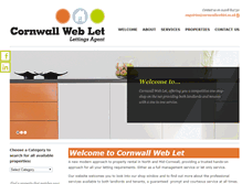 Tablet Screenshot of cornwallweblet.co.uk